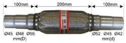 BOSAL Teava flexibila, esapament BOSAL 265-005 (265-005)
