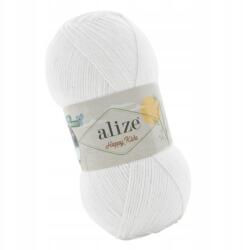 alize Happy Kids 55 Fehér (100gr/310mt) (55)