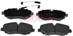 ASHIKA set placute frana, frana disc ASHIKA 50-00-0573 (50-00-0573)