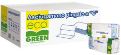 Paperdi Kéztörlő 1 rétegű C hajtogatott 150 lap/csomag 23 x 31 cm 24 csomag/karton EcoGreen Paperdi_AC. 351 fehér (AC.351) - tonerpiac