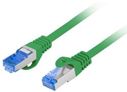 Lanberg Patch Cord Lanberg PCF6A-10CC-0025-G, S/FTP, Cat. 6a, 0.25 m, Green (PCF6A-10CC-0025-G)