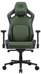 COUGAR Scaun Gaming COUGAR Defensor S Army Green F, Max 150 kg, 5 roti, Ajustabil, Perna lombara (Verde) (CGR-DSF-GEB)