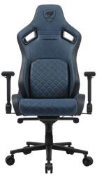COUGAR Scaun gaming COUGAR Defensor S Navy Blue F Max 150 kg, 5 roti, Ajustabil, Perna lombara (Albastru) (CGR-DSF-BUB)