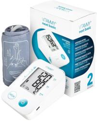 Vitammy Tensiometru Electronic de Brat VITAMMY Next Basic Power C Manseta 22-40CM Alimentator Inclus Alb (NextBasicPowerC)