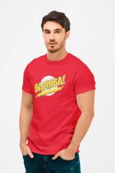 D&B Férfi/Unisex Póló MO00006 TheBigBangTheory Piros-Méret 2XL (MO00006TheBigBangTheoryRed2XL)