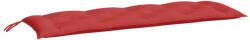 vidaXL piros oxford szövet kerti padpárna 150 x 50 x 7 cm 1.9 kg (361611)
