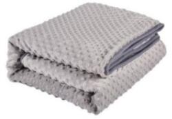 Flippy Elektromos fűthető takaró, Flippy, 100 W, 160x130 cm, 3 fűtési fokozat, flanel, szürke (125528)
