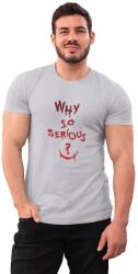 D&B Férfi/Unisex Póló MO00078 Joker Szürke-Méret S (MO00078JokerGreySizeS)