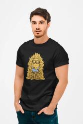 D&B Férfi/Unisex Póló MO00031 Minions Fekete-Méret S (MO00031 Minions Black-SizeS)