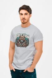 D&B Férfi/Unisex Póló ME00002 BoberKurwa Szürke-Méret 2XL (ME00002BoberKurwaRsSportGrey2XL)
