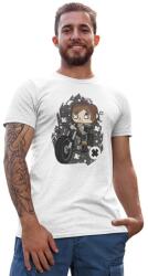 D&B Férfi/Unisex Póló PC00034 Daryl Dixon Fehér-Méret L (PC00034DarylDixonWhiteL)