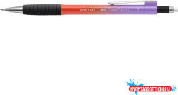 Faber-Castell Nyomósiron 0.7mm GRIP 1347 Faber-Castell piros-lila test (68198) - nyomtassotthon