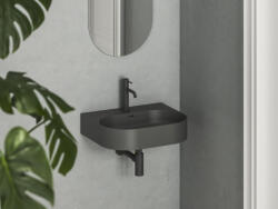 RAVAK Ceramic Slim Wall O 55 N kerámiamosdó antracit (XJX03155002) - kazanmarket
