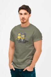 D&B Férfi/Unisex Póló MO00030 Minions Katonai zöld-Méret XL (MO00030MinionsMilitaryXL)