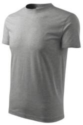 RIMECK Póló unisex Base R06 sötétszürke melírozott XL méret