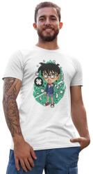 D&B Férfi/Unisex Póló PC00035 Detectie Conan Fehér-Méret M (PC00035DetectieConanWhiteM)