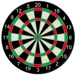 Flippy Darts játékkészlet, 4 Darts, Mágneses, Méretek 28, 6 x 28, 6 cm, Klasszikus dizájn, Model 2, Többszínű (125771)