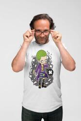 D&B Férfi/Unisex Póló PC00057 Joker Suicide Squad Fehér-Méret S (PC00057JokerSuicideSquadWhiteS)