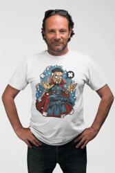 D&B Férfi Unisex Póló PC00010 Doctor Strange Fehér-Méret M (PC00010DoctorStrangeWhiteM)