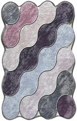 Conceptum Hypnose Carpet (80 x 150) Purple Lilac Anthracite Circle - Purple