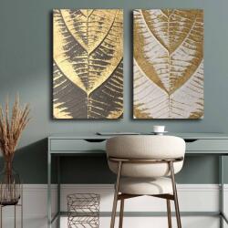  Wallity Decorative Canvas Painting (2 Pieces) Multicolor 2P4570GSC-013