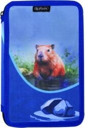 Herlitz Penar neechipat, 2 fermoare, Capy, Herlitz HZ400211289 Penar