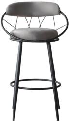  Hanah Home Bar Stool Grey Relax