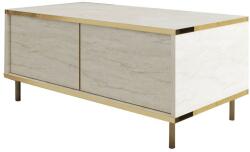 Hanah Home Imaj dohányzóasztal, Travertin Gold - Travertin