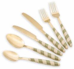  Hermia Cutlery Set (36 Pieces) Gold Green CKB0289