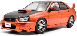 Solido Model de colecție SOLIDO Modern: Mașini - Subaru IMPREZA WRX STI, Orange Metallic, 2003 (SOL1812304)