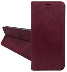 Gigapack samsung a55 5g tok álló bőr hatású flip asztali tartó kártyazseb prémium bordó GP-187793 (GP-187793)
