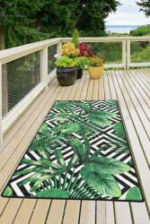 Conceptum Hypnose Hall Carpet (80 x 150) Multicolor Tropic - Green