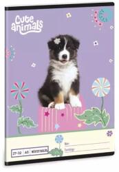 Ars Una Cute Animals: Aussie négyzetrácsos füzet - A/5-ös (53635280) - jatekbolt