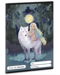 Ars Una Northern Lights: négyzetrácsos füzet - A/5-ös (53635273) - jatekbolt