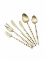  Hermia Cutlery Set (36 Pieces) Matte Gold CKB0269