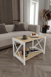 Hanah Home Dohányzóasztal Fehér Pls Room 1 - Fehér