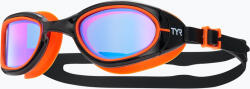 TYR Ochelari de înot TYR Special Ops 2.0 Mirrored black / blue / orange