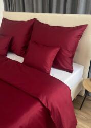Czinger HOME Burgundy Silk ágynemű - időtlen elegancia mély tónusban 5 részes: 2 db Kispárna+2 db Félpárna+Dupla Paplan