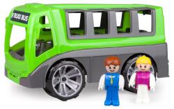 LENA Jucărie pentru copii Lena Truxx - Autobuz cu 2 figurine, 28 cm (LN04454) Figurina