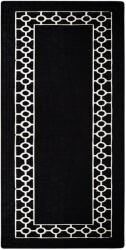Conceptum Hypnose Folyosószőnyeg (80 x 100) BlackWhite Bague - fekete