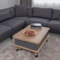 Hanah Home Helsinki dohányzóasztal, antracit