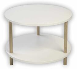 Hanah Home Dohányzóasztal Fehér Peka-0008 - Fehér