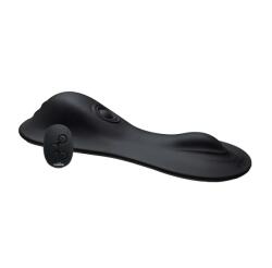 COWGIRL Masina de Sex The Cowgirl Rodeo Rumbler, Remote Control, 5 Moduri Vibratii, 5 Moduri Tapare, Silicon, USB, Negru Vibrator