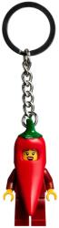 LEGO® kulcstartó - Chili jelmezes lány (854234) (854234)