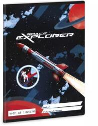 Ars Una Space Explorer: Тетрадка на редове - 2. клас, формат A5 (53595522)