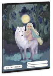 Ars Una Northern Lights: Тетрадка с редове - 2. клас, формат A5 (53595270)
