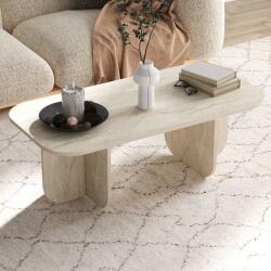 Hanah Home Travertine Becaj Dohányzóasztal - Travertine (327ODS1409)