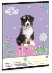 Ars Una Сладки животни: тетрадка с редове Aussie - от 4. клас (53625281)