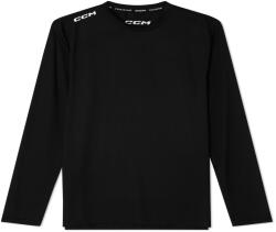 CCM Tricou pentru bărbați Team LS Tee Black XXL