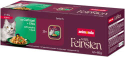 Animonda Vom Feinsten 24x85g animonda vom Feinsten Senior szárnyas & kacsa nedves macskatáp